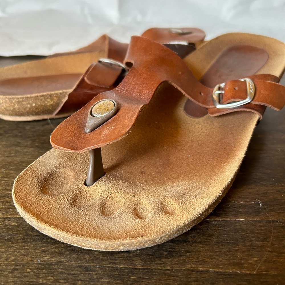 Yokono leather sandal sz 7.5 - Picture 2 of 11